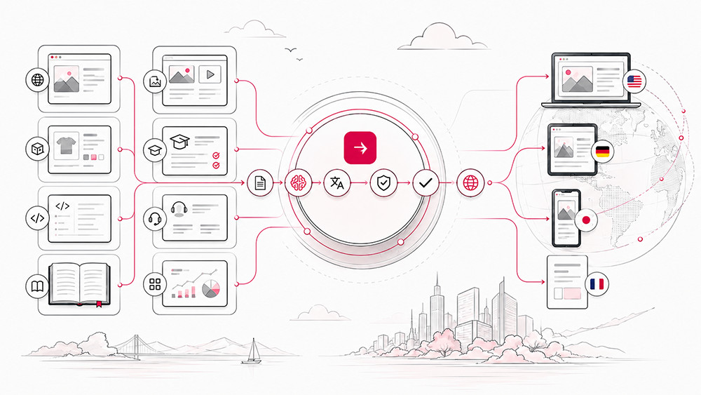 One Continuous Workflow Across Your Content Ecosystem