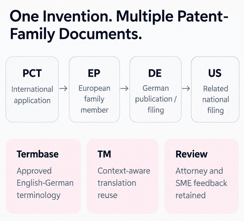 One Invention. Multiple Patent-Family Documents.