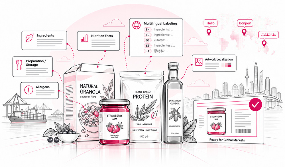 Food Label Translation Services