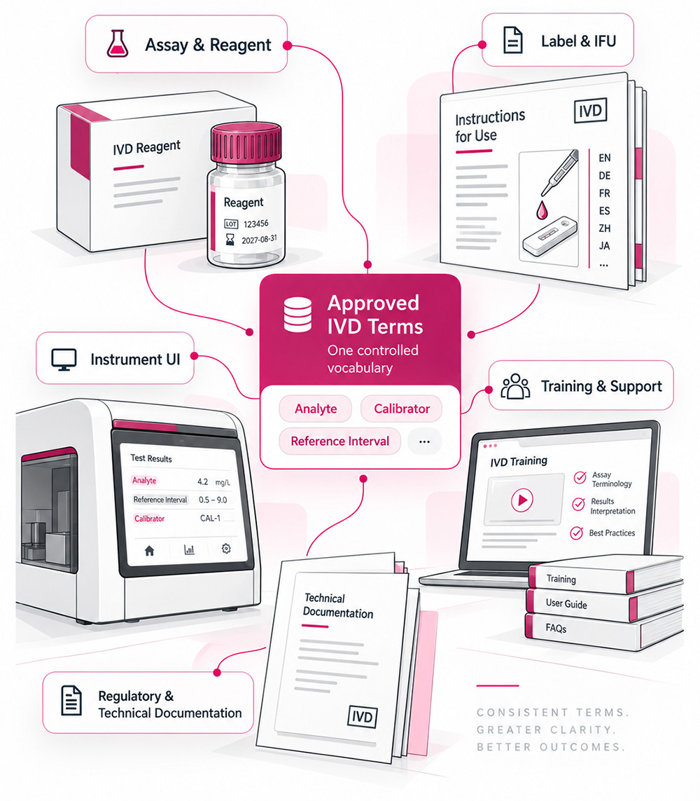 One IVD Vocabulary Across Every Product Touchpoint
