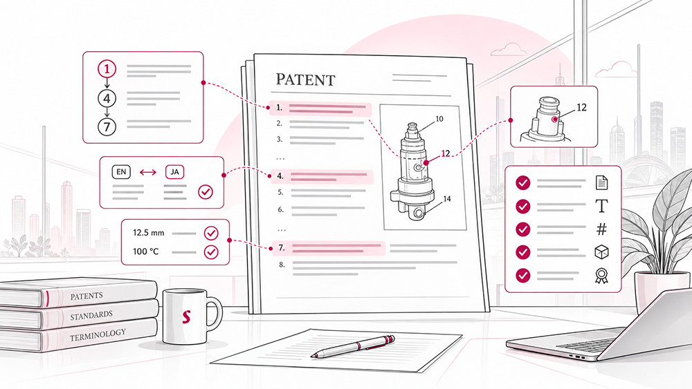 Patent Claims Translation Quality Checklist