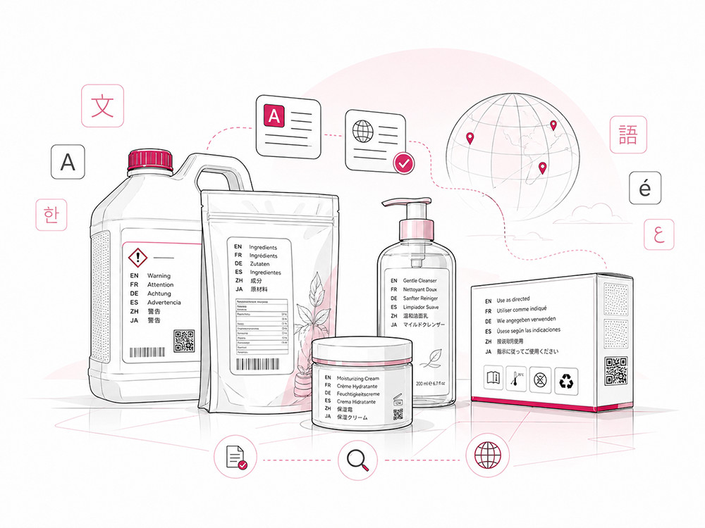 Product Label Translation Services
