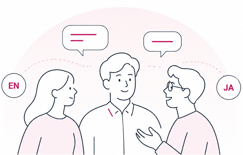 Stepes global retail localization team illustration