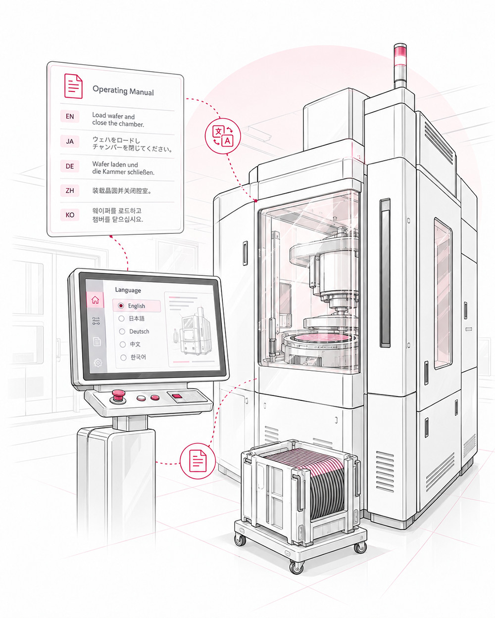 Translation for Semiconductor Manufacturing Equipment