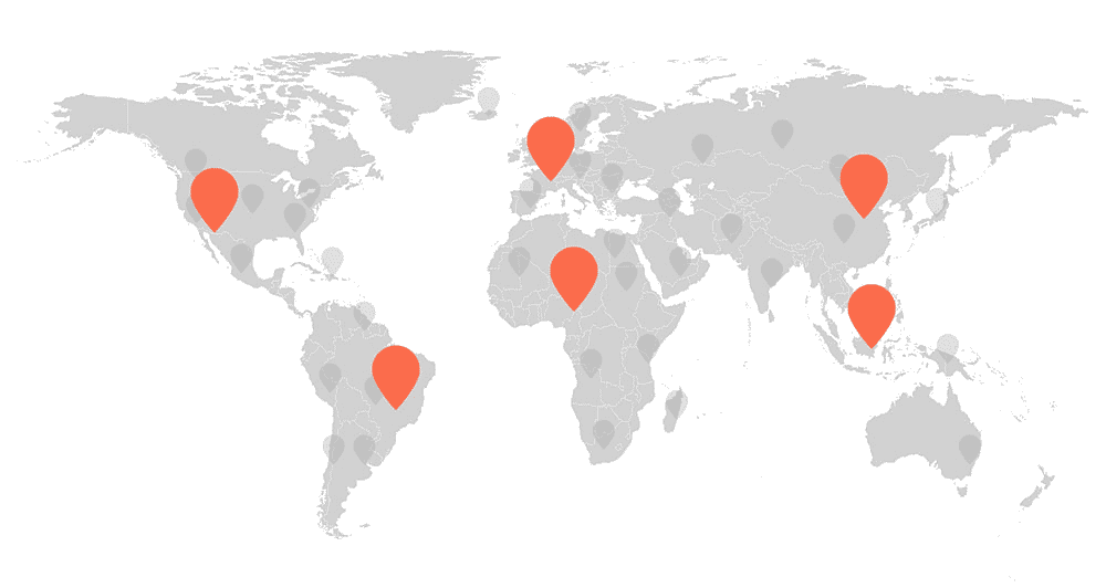 Stepes-Map Thousands of approved translators, all working for you.