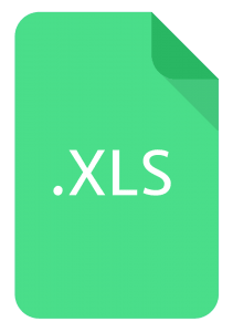 Excel (.xls, xlsx)