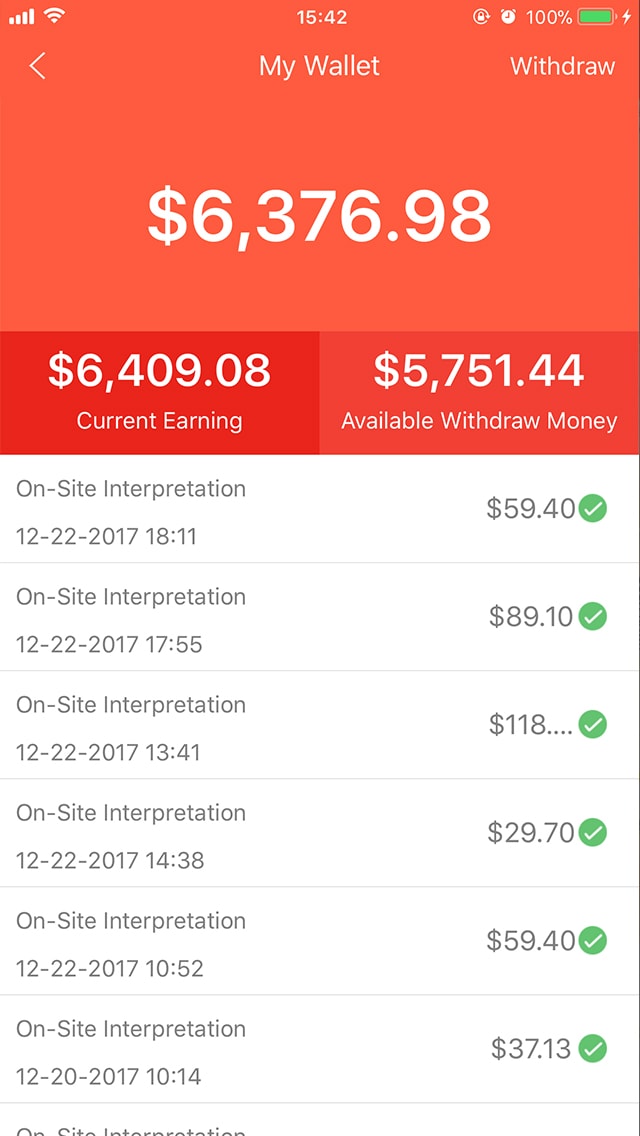 Track Your Earnings