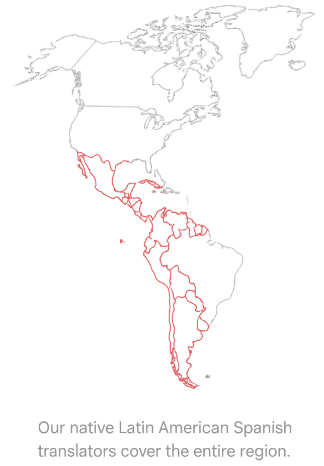 Dialect Coverage Map and Regional Reach